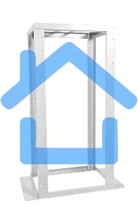 Стойка телекоммуникационная серверная 42U глубина 1000 мм (2 места), СТК-С-42.2.1000