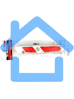 Нож Matrix, выдвижное трапециевидное лезвие, отделение для лезвий, метал.корпус