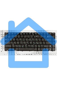 Клавиатура для ноутбука Asus UL30 K42 K43 X42 U41 черная с рамкой