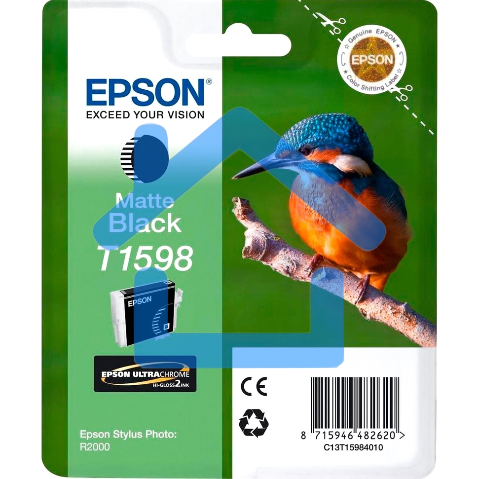 Картридж струйный Epson C13T15984010 черный матовый (850 стр) для Epson St Ph R2000