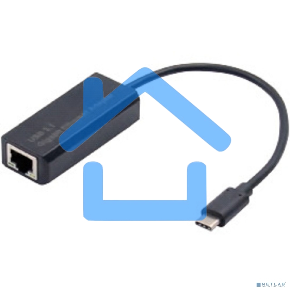 Кабель-адаптер ExeGate EXE-732C-45 (USB2.0 Type C --> 1xRJ45 UTP 10Mbps/100Mbps, Realtek Chipset RTL8152B)