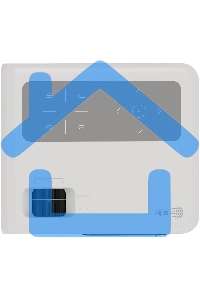 Проектор Cactus CS-PRM.01WT.Full HD LCD 19000Lm LS 700Lm ANSI (1920x1080) 2500:1 ресурс лампы:50000часов 2xUSB typeA 2xHDMI 1.8кг