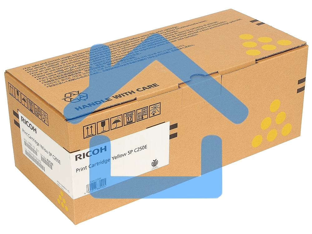 Картридж лазерный Ricoh тип SPC250E желтый для SP C250DN/C250SF 1600 отп.