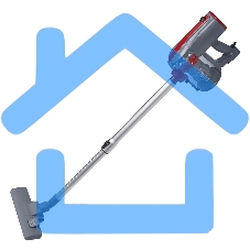 Пылесос вертикальный Galaxy GL 6255 серый/красный, питание от сети, 150 Вт, уборка сухая, пылесборник 0.8 л