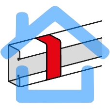 Накладка профиля Legrand 638026 85х50 METRA