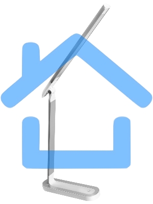 Светильник Camelion KD-845 C03 (14152) настольный на основание серебро 8.5Вт