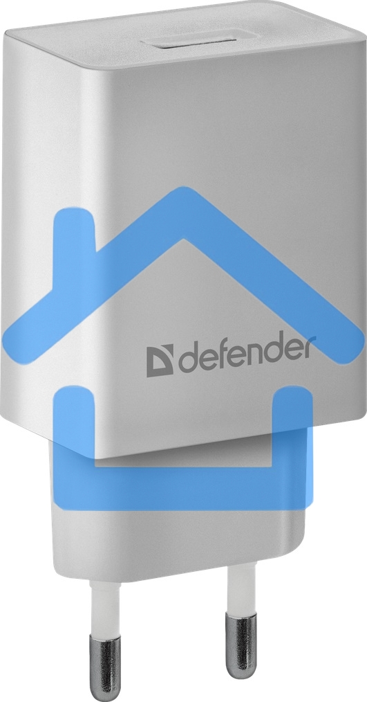Сетевой адаптер Defender 1xUSB, 5V/2.1А, белый (UPA-21) (83571)