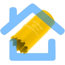 Коронка Bimetal 22 мм Kranz 