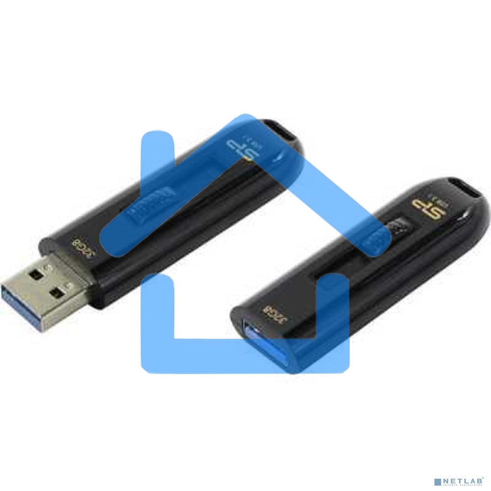 Флешка USB R/W Silicon Power 32 Gb Blaze B21 SP032 GbUF3B21V1K USB 3.0 черный