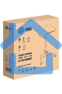 Стол для ноутбука Cactus VM-FDS109 столешница МДФ белый 73x50x108см (CS-FDS109WWT)