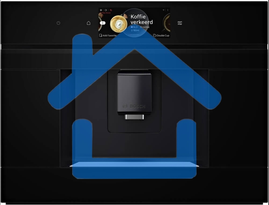 Встраиваемая кофемашина Bosch Serie 8 CTL7181B0, черный