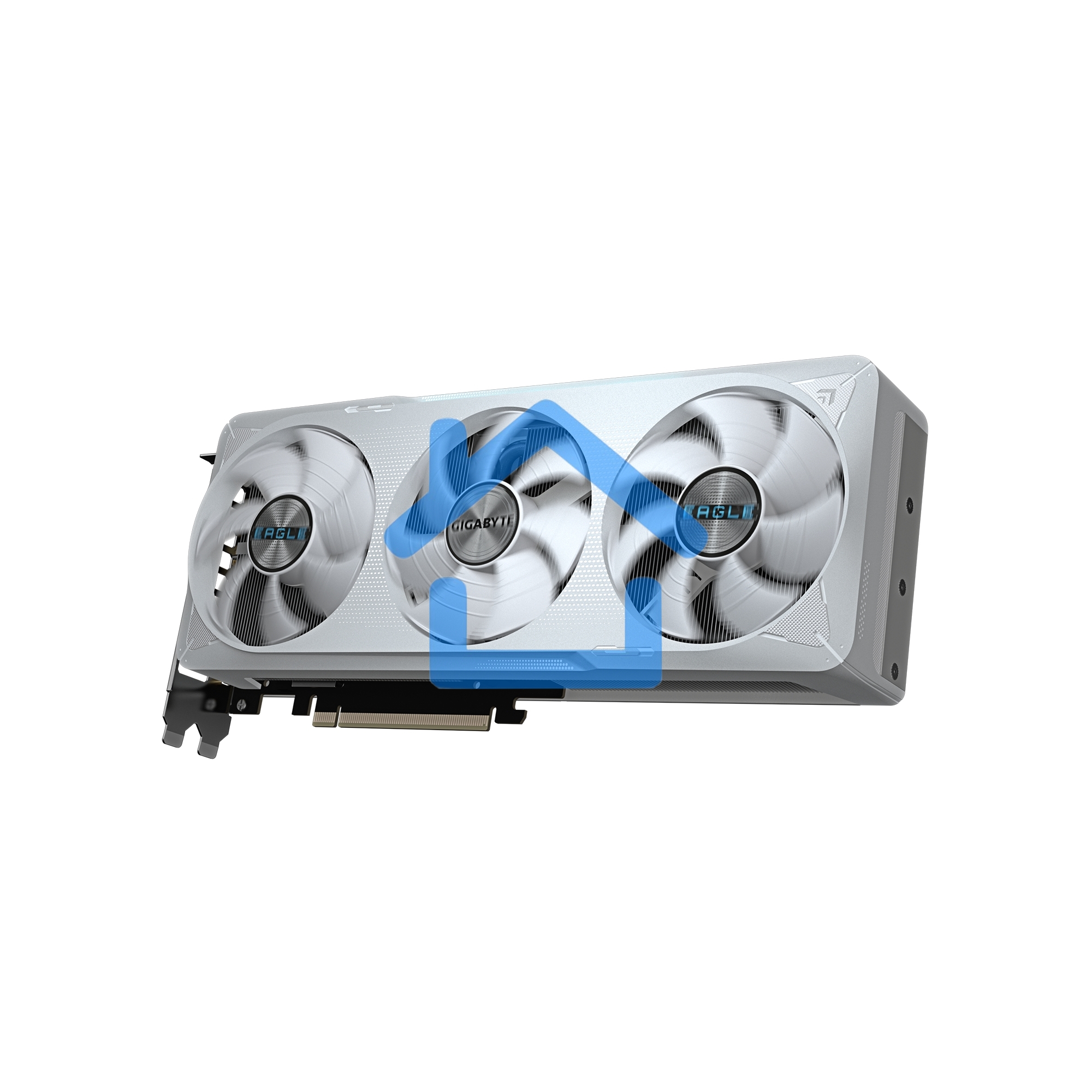 Видеокарта Gigabyte PCI-E GV-N5070EAGLEOC ICE-12GD 1.0 NVIDIA GeForce RTX 5070 12Gb 192bit GDDR7 2805/28000 HDMIx1 DPx3 HDCP Ret