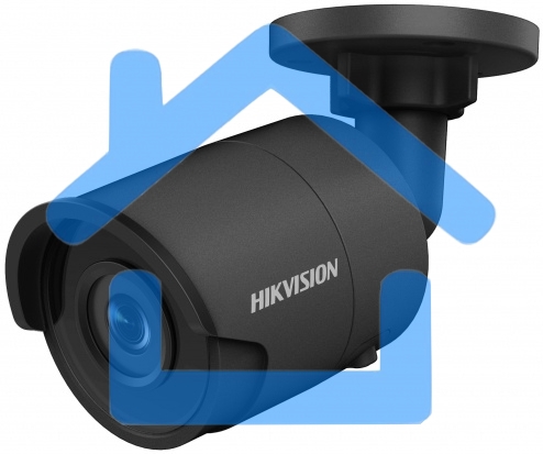 Видеокамера IP Hikvision DS-2CD2023G0-I 4-4мм цветная корп.:черный