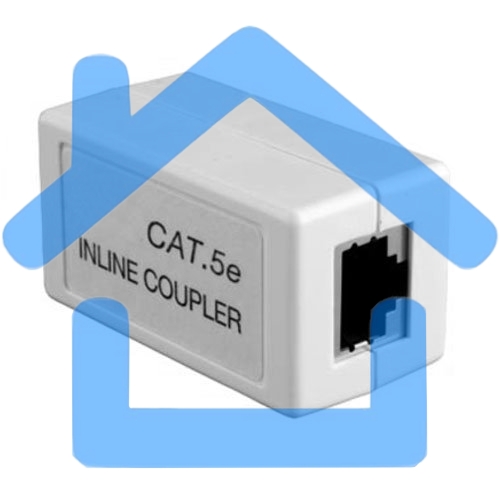 Коннектор Gembird Соединитель RJ-45F/RJ-45F cat. 5e (NA350)