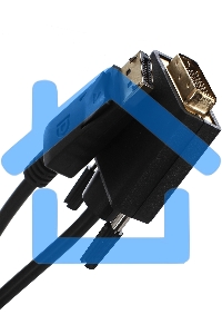 Кабель-переходник DisplayPort---DVI_M/M 1,8м Telecom <TA668-1.8M>