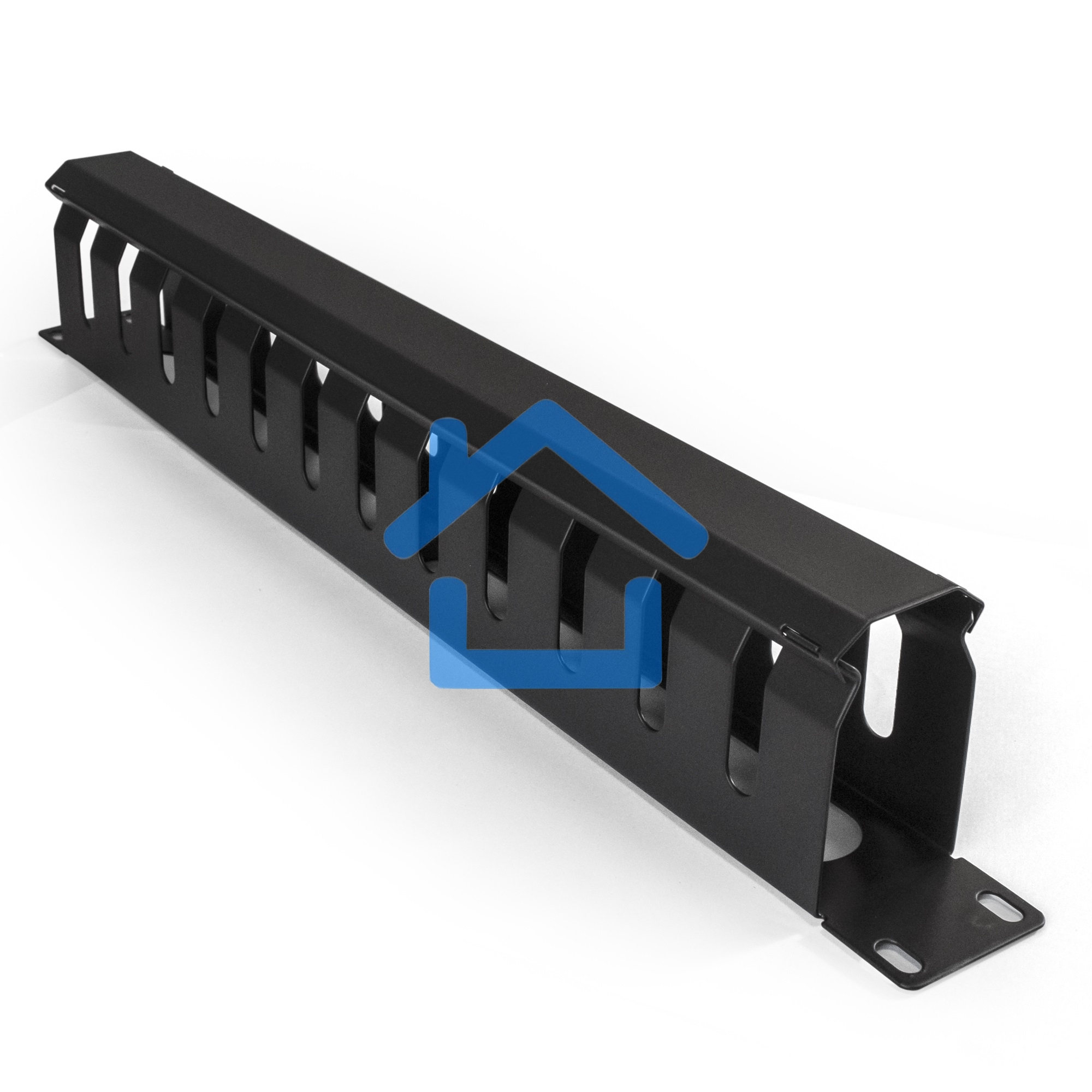 Кабельный органайзер ExeGate CM19-1U-12M-CV (горизонтальный 19