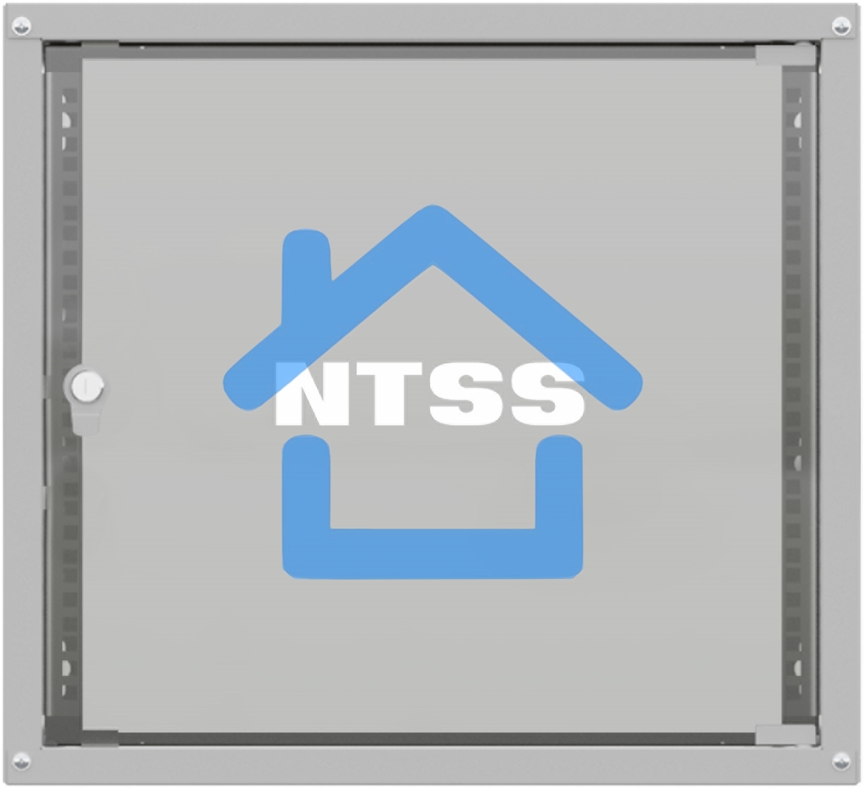 Шкаф коммутационный NTSS Lime (NTSS-WL15U5560GS) настенный 15U 550x600мм пер.дв.стекл несъемн.бок.пан. 30кг серый 110град. IP20 сталь