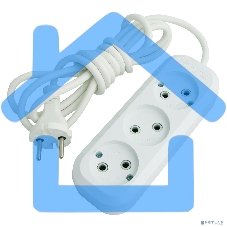 Удлинитель 3 гн 3 м Makel MGP123