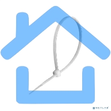 Стяжка (хомут) нейлоновая ExeGate EX293123RUS CV66-60x2.5W (нейлон 6.6, 60x2.5мм, неоткрывающаяся, halogen free, -40°C - +85°C, белая, 100 шт)