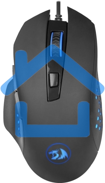 Мышь проводная REDRAGON Gainer черный, 3200 dpi, USB, кнопки - 6