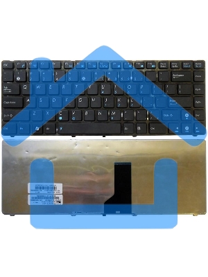 Клавиатура для ноутбука Asus UL30 K42 K43 X42 U41 черная с рамкой