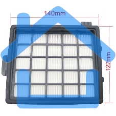 Фильтр HEPA для пылесоса Philips FC8134 FC8135 FC8136 FC8142 FC8146 FC8148 FC8140 FC8144
