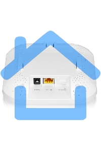Точка доступа Zyxel NebulaFlex NWA50AX PRO, WiFi 6, 802.11a/b/g/n/ac/ax (2,4 и 5 ГГц), MU-MIMO, антенны 3x3, до 575+2400 Мбит/с, 1xLAN 2.5GE, PoE, без поддержки Captive portal и WPA-Enterprise, защита от 4G/5G, БП в комплекте