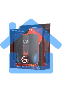 Гарнитура игровая Gembird MHS-G55 черный/синийрегулировка громкостиотключение микрофонакабель 2.5м