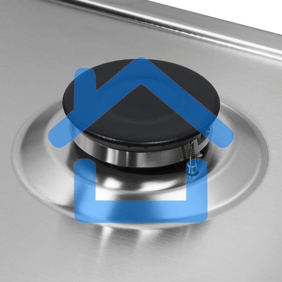 Газовая варочная панель Maunfeld EGHS.64.3ES/G/ • Тип установки: независимая • Управление: фронтальное, переключатели поворотные • Нагревательный элемент: конфорка, 4шт • Мощность конфорок, Вт: 2600, 1700, 1700, 1000• Материал исполнения: нержавеющая стал