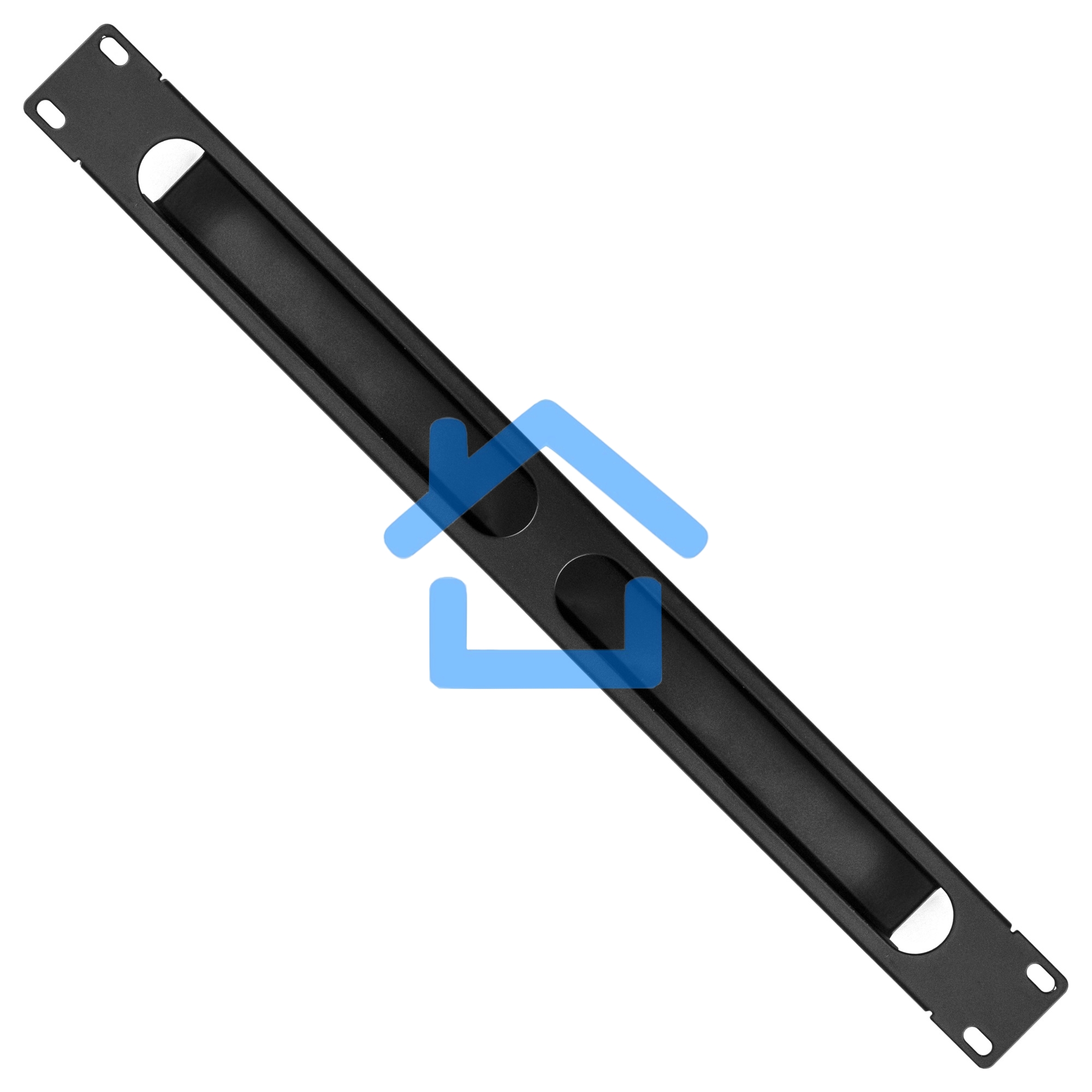 Кабельный органайзер ExeGate CM19-1U-12M-CV (горизонтальный 19