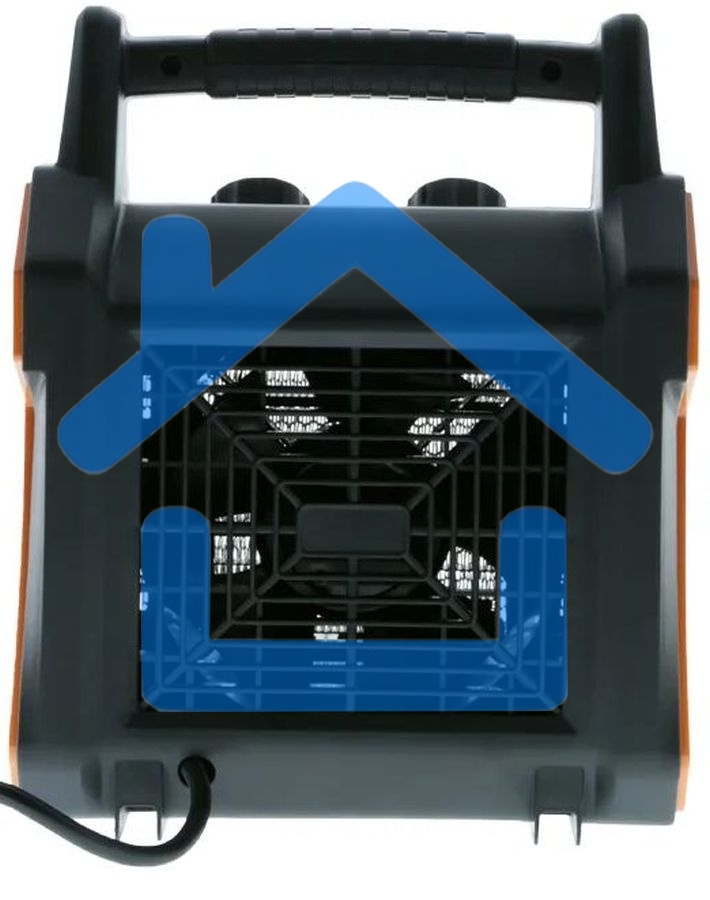 Тепловентилятор Sturm! FH2034CQ, черный/оранжевый, 2000 Вт, 20 м2, термостат