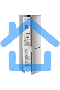 Холодильник Liebherr CNsff 5203-22 001 серебристый двухкамерный 225/94 л морозилка снизу, No Frost