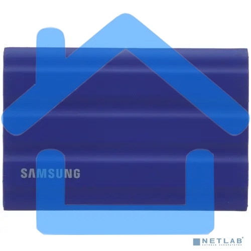 Накопитель SSD Samsung T7 Shield MU-PE1T0R/WW, USB3.2, 1ТБ, синий