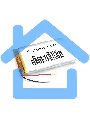 Аккумулятор Li-Pol (батарея) 11*51*81мм 2pin 3.7V/5000mAh