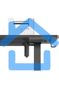 Стол для компьютера Cactus угловой подъемный столешница МДФ черный каркас черный 1600х1400х720х1180мм (CS-EDXL-BBK)