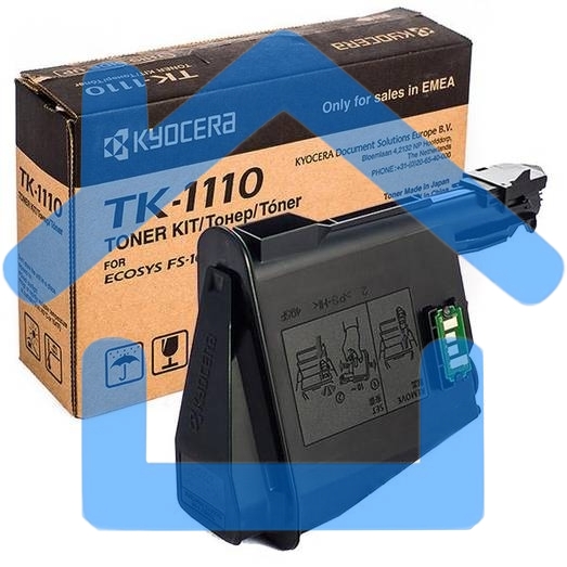 Картридж лазерный Kyocera TK-1110 (1T02M50NX0/1T02M50NX1) черный для FS-1040/FS-1060DN/FS-1020MFP/FS-1025MFP/FS-1120MFP/FS-1125MFP 2500 стр.