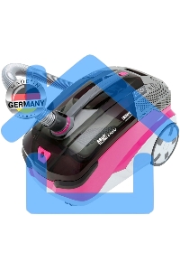 Моющий пылесос Thomas ALLERGY&FAMILY розовый/серый, 325/1700 Вт, уборка влажная/сухая/сбор жидкости, пылесборник мешок/контейнер 6 л