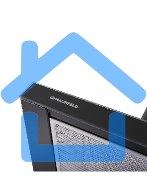 Вытяжка встраиваемая Maunfeld Ouse Touch Glass 60 черный, 60 см, 750 куб. м/ч, 48 дБ