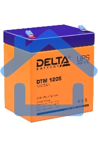 Батарея Delta DTM 1205 (12V, 5Ah)