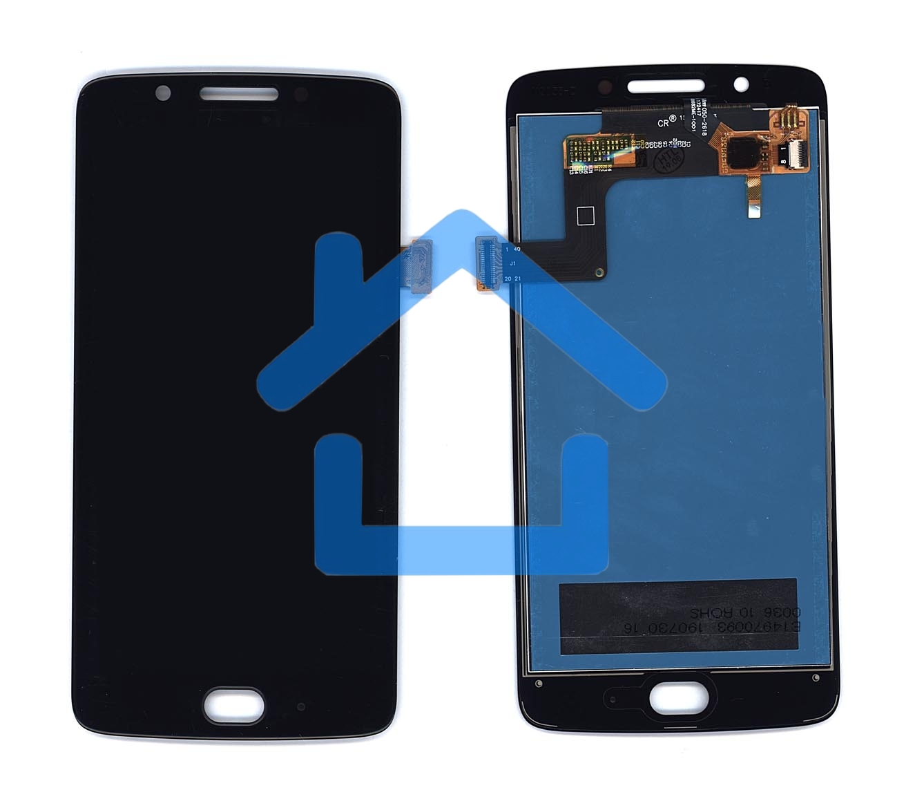 Дисплей для Motorola G5 черный