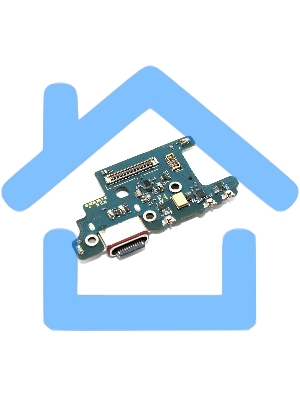 Нижняя плата (шлейф) с разъемом зарядки и микрофоном для Samsung Galaxy S20 Plus G985