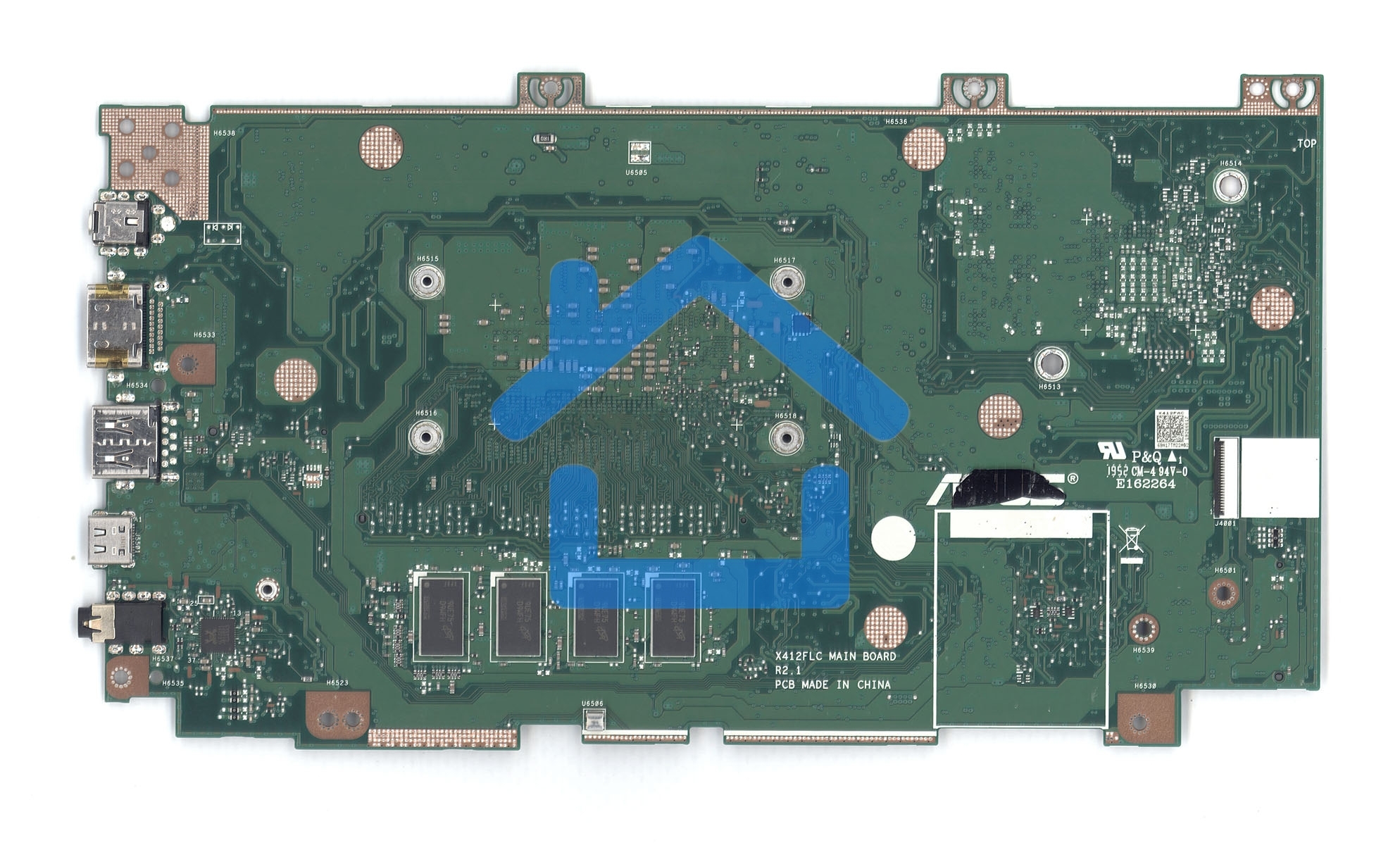 Материнская плата для Asus X412FA 4G/I5-10210U 90NB0L90-R00070