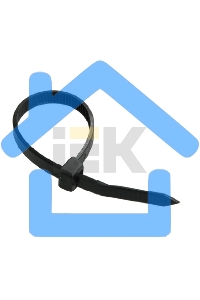 Хомут кабельный 4.8х500 нейл. черный (уп.100шт) ИЭК UHH32-D048-500-100