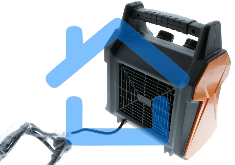 Тепловентилятор Sturm! FH2034CQ, черный/оранжевый, 2000 Вт, 20 м2, термостат