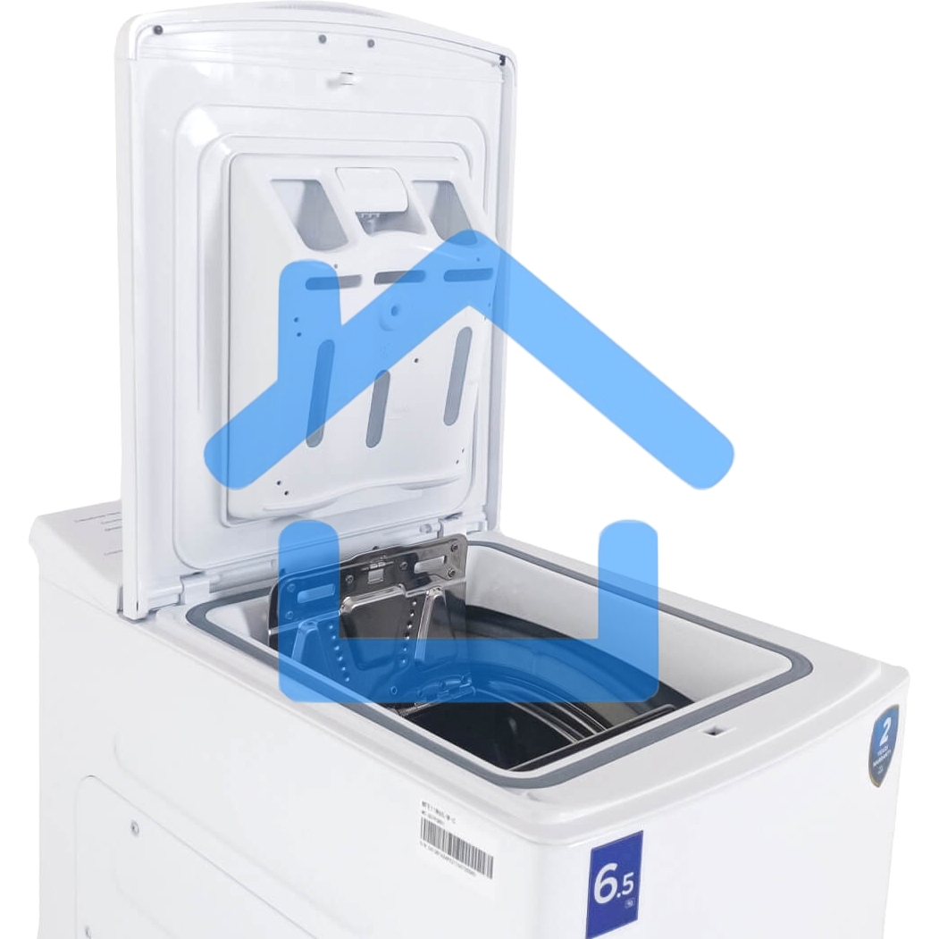 Стиральная машина Midea MFE11W65/W-C белая, загрузка вертикальная 6.5кг, 1600 об/мин., класс: A+++
