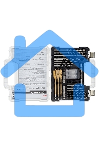 Набор сверл Matrix комб.,мет.1-6,5мм,бет.4-8мм,дер.4-10мм,перк, бит.20шт,адап,гол.2шт,зенк,50пр.