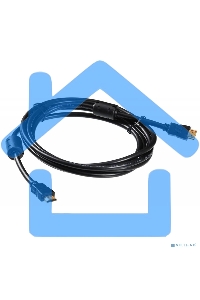 Кабель аудио-видео Buro HDMI (m)/HDMI (m) 3м. феррит.кольца черный HDMI-19M/19M-3M-MG