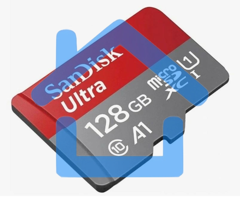 Флеш карта microSD 128Gb SanDisk microSDXC Class 10 Ultra UHS-I A1 140Mb/s
