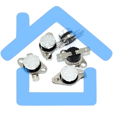 Термостат биметаллический KSD301 10А/120 С нормально разомкнутый 5 шт Термостат биметаллический KSD301 10А/120 С нормально разомкнутый 5 шт