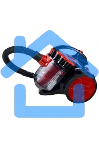 Пылесос Centek CT-2531 (красн/черн) мультициклон 1800/350Вт, стакан 1,5 л, телескоп металл. трубка